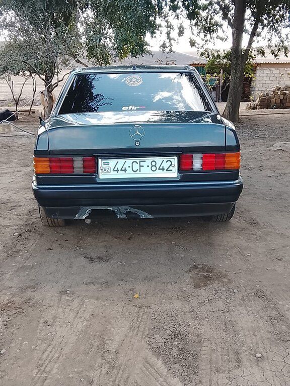 Mercedes 190, 2.0 L, 1990 il, 270 000 km 44-CF-842 — Avtomobillər, Cəlilabad (6)