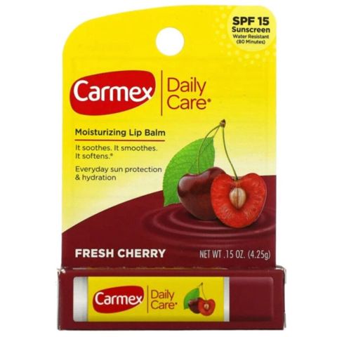 Dodaq balzamı Carmex Fresh Cherry SPF15, 15 ml — Bakı