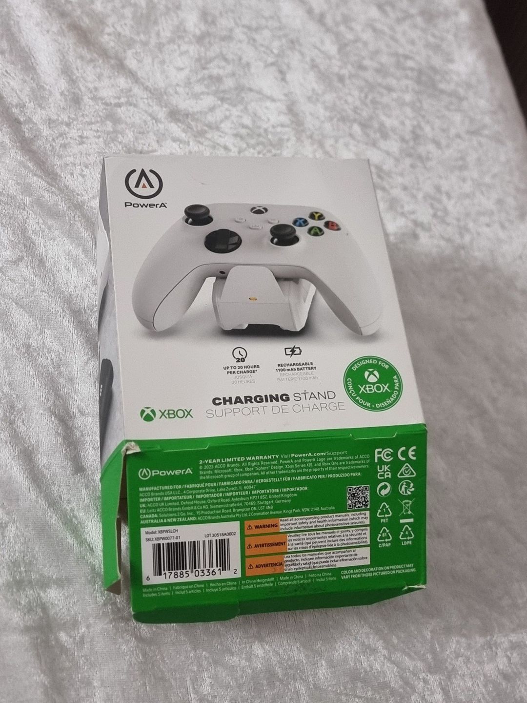 Xbox Controller + PowerA şarj stendi — Oyunlar, konsollər və proqramlar, Bakı (4)