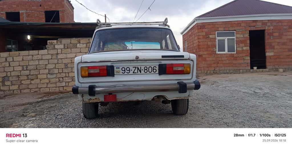 Lada (VAZ) 2106, 1.6 L, 1980 il, 375 000 km 99-ZN-806 — Avtomobillər, Bakı (7)