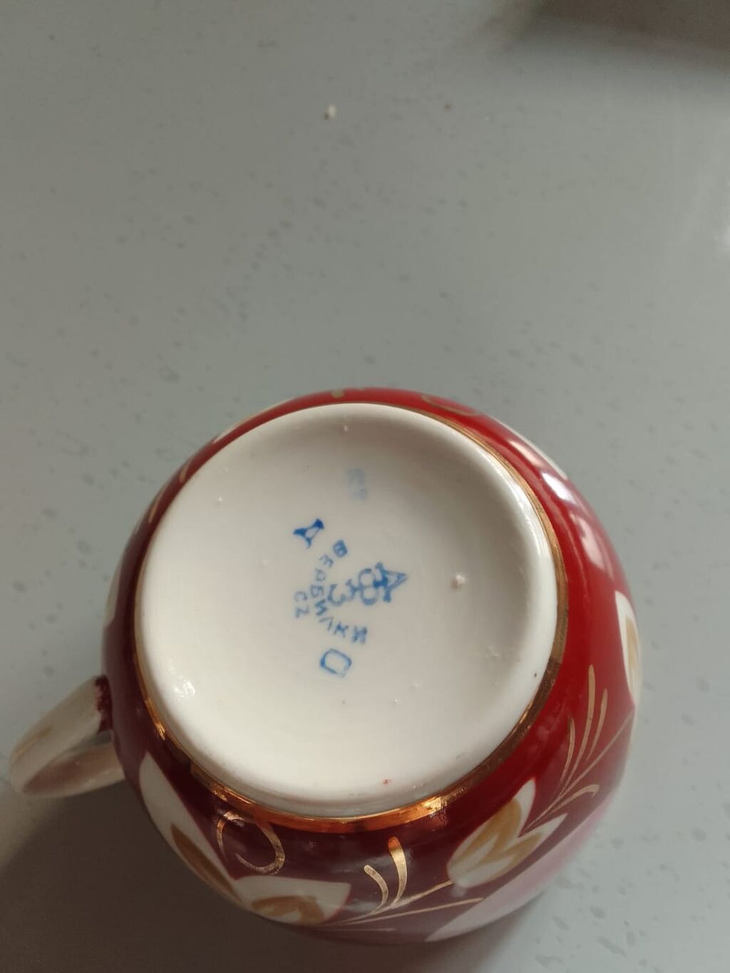 Çay dəsti, Farfor, 12 nəfərlik, Ssri — Süfrə qabı, Bakı (2)