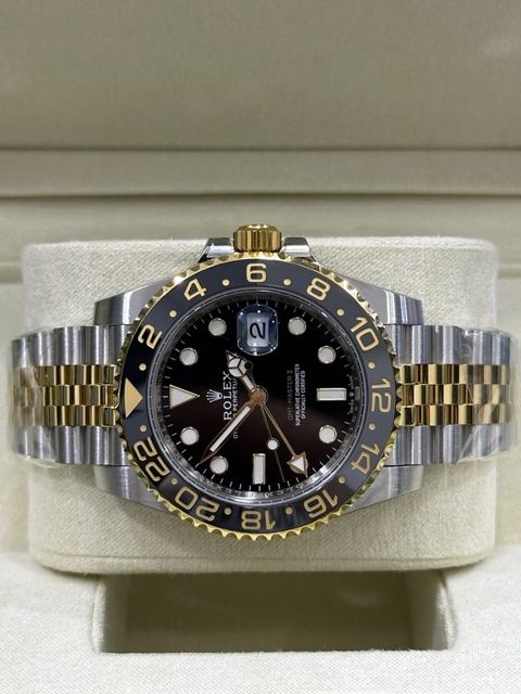 Qol saatı "Rolex GMT-Master II Two Tone Yellow Gold Jubilee" — Bakı