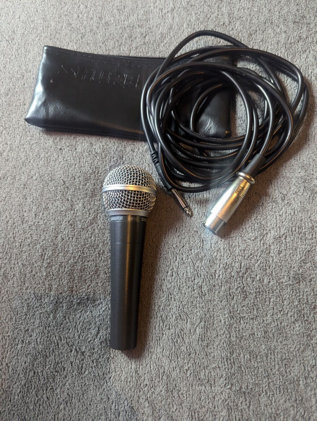 Shure SM58 dinamik vokal mikrofonu seti - Model: Shure SM58 — Mikrafonlar, Bakı (3)