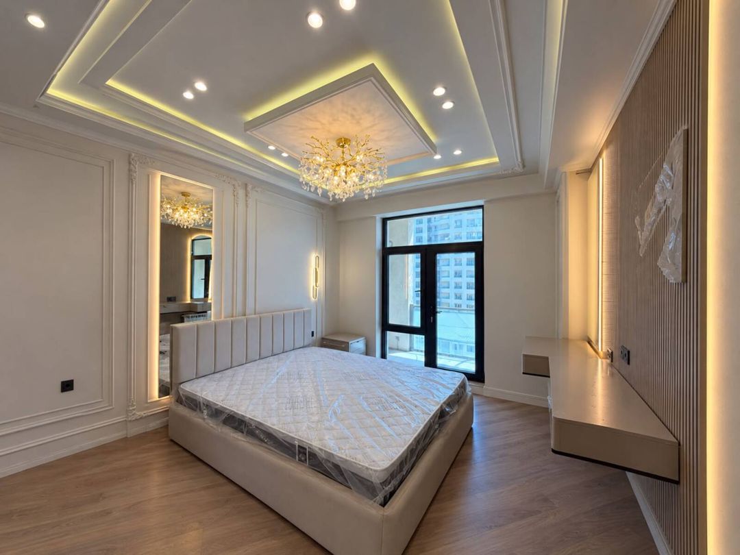 İcarəyə verilir 4 otaqlı yeni tikili 140 m² — Mənzil, Bakı (9)