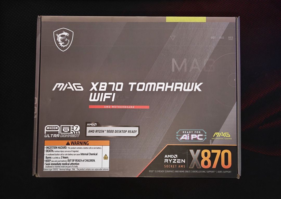 MSI MAG X870 Tomahawk WiFi — Kompüterlər və noutbuklar, Bakı (2)