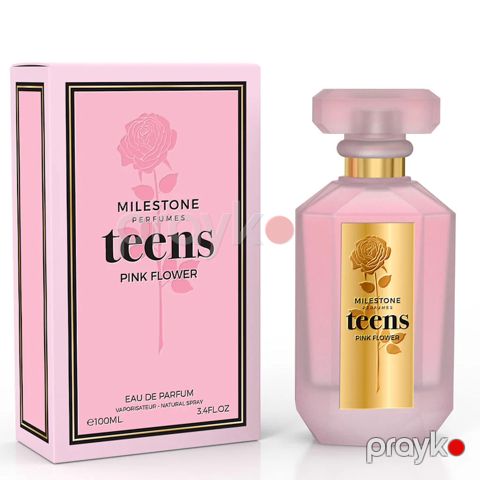 Milestone Teens Pink Flower qadınlar üçün ətir suyu 100 ml — Bakı