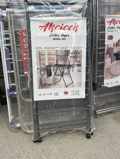 Akcicək paltarqurudan asılqan – Clothes Dryer Model: 445 və 444 — Bakı