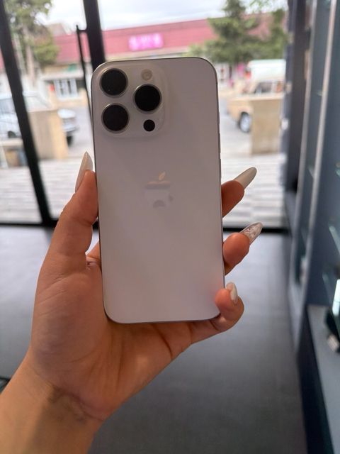 Apple iPhone 16 Pro White Titanium 128GB/8GB — Göyçay
