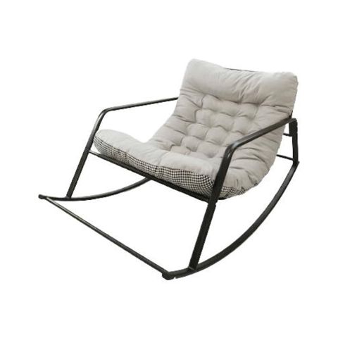 Bağ üçün kreslo Evimiz, polad karkas, rattan toxuma, polyester yastıqlar, 75x102x80 sm — Bakı