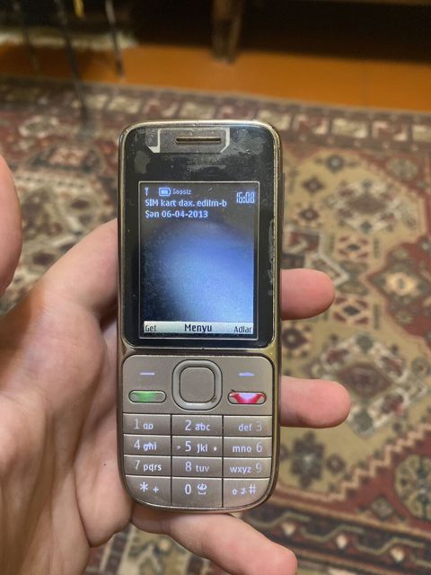 Nokia C2, rəng - Gümüşü, Düyməli — Gəncə
