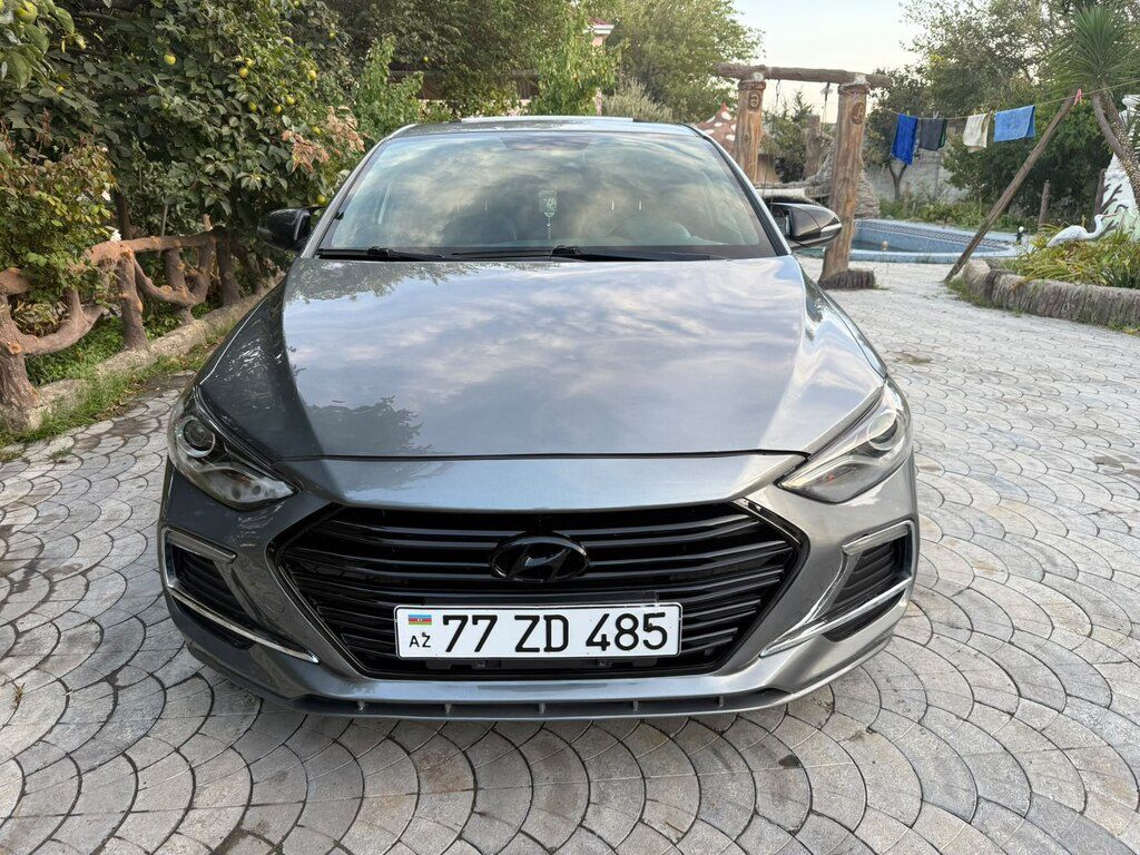 Hyundai Elantra, 1.6 L, 2017 il, 198 271 km 77-ZD-485 — Avtomobillər, Bakı (2)