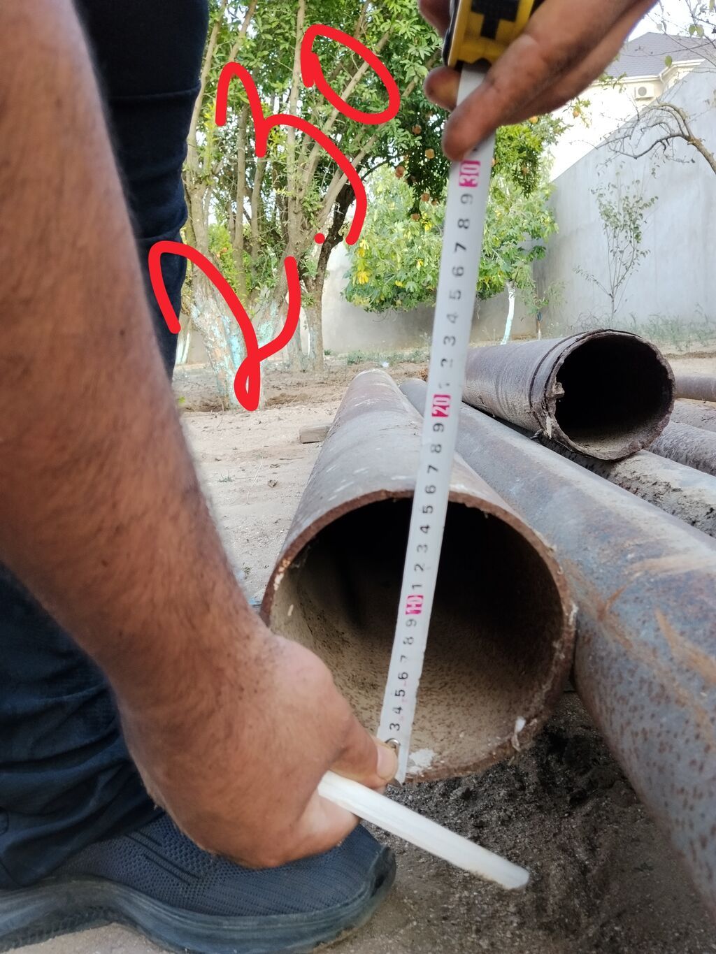 Metalkonstruksiya və suvarma işləri üçün qalınstənli dəmir borular — Fəliz məmulatı, Bakı (8)