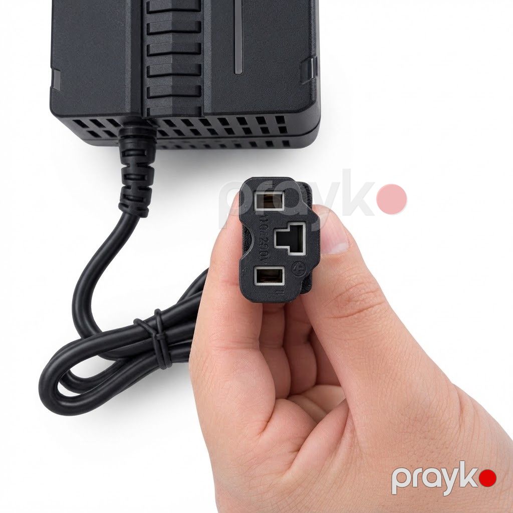 Adapter skuter üçün, qara, 73V 5A — Mallar, Bakı (2)
