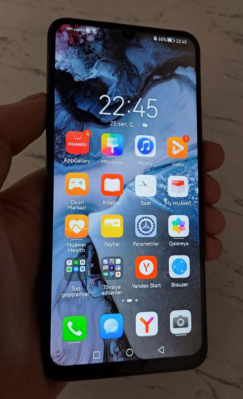 Huawei Nova Y70, 128 GB, rəng - Qara, Düyməli, Sensor, Barmaq izi — Huawei, Ceyranbatan (2)