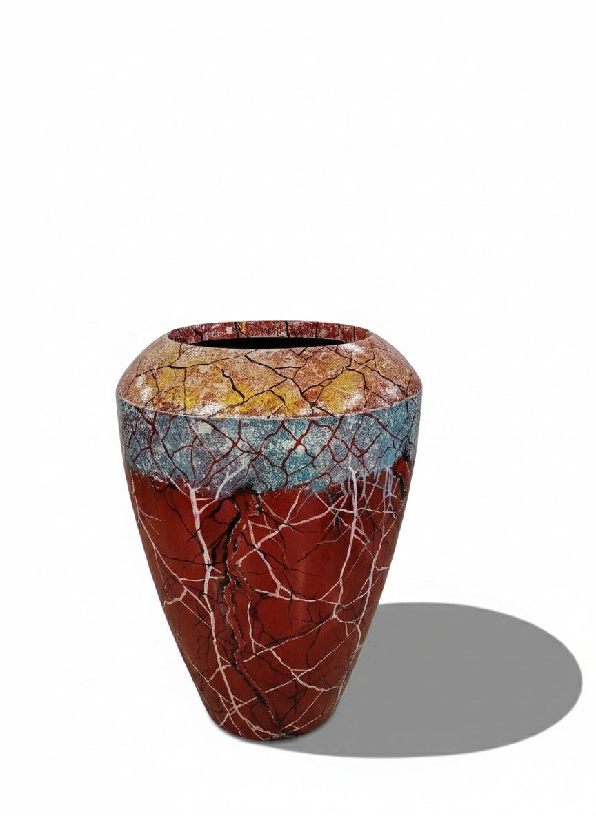 Dekorativ dibçək, fiberglass, qəhvəyi, 68x50x25 sm — Mallar, Bakı
