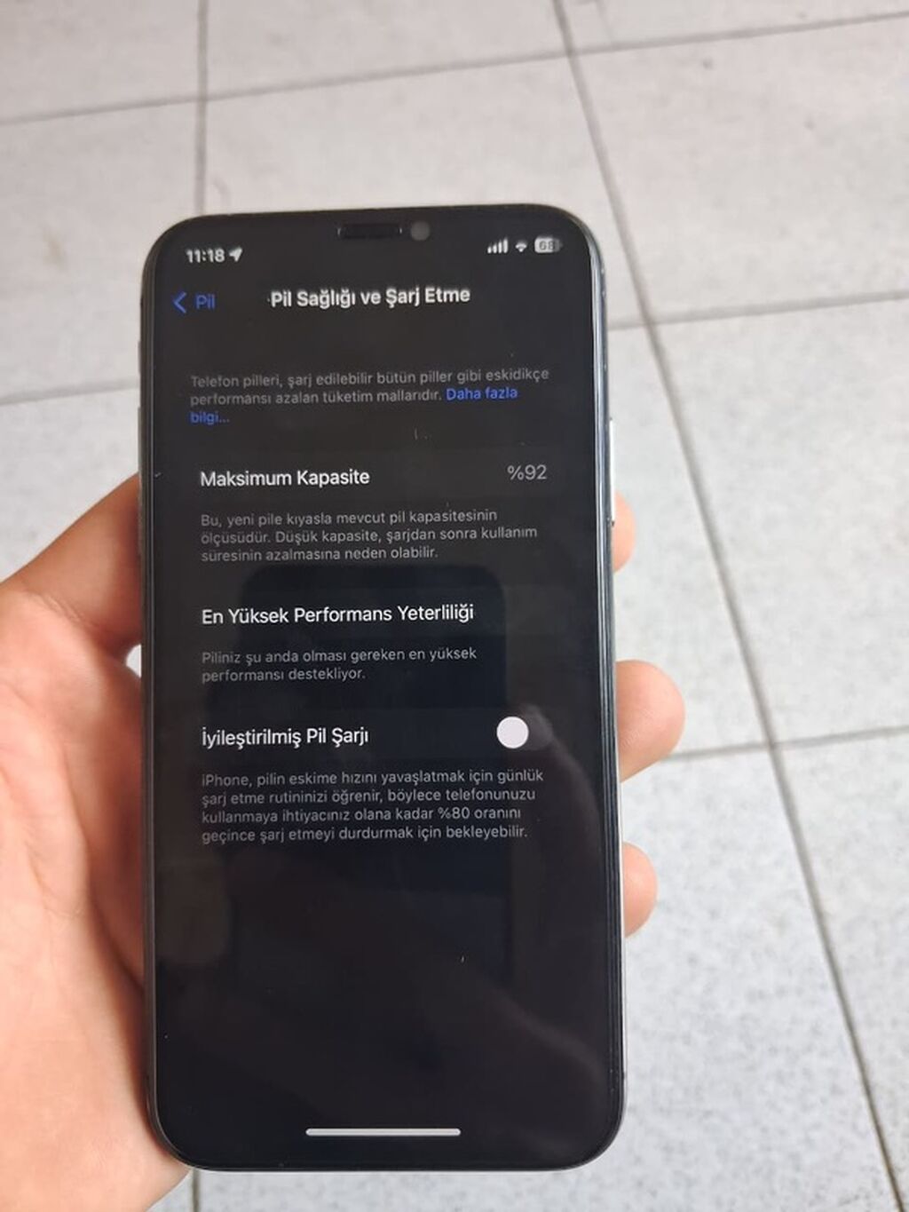 IPhone X, 64 GB, Qara, Face ID — Apple iPhone, Bakı (2)