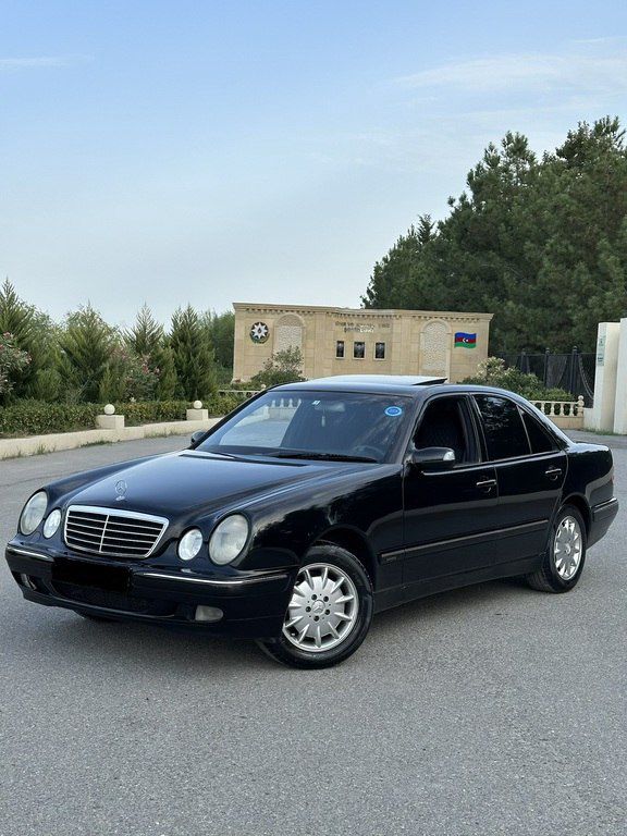 Mercedes E 270, 2.7 L, 2001 il, 285 000 km — Avtomobillər, Yevlax (3)