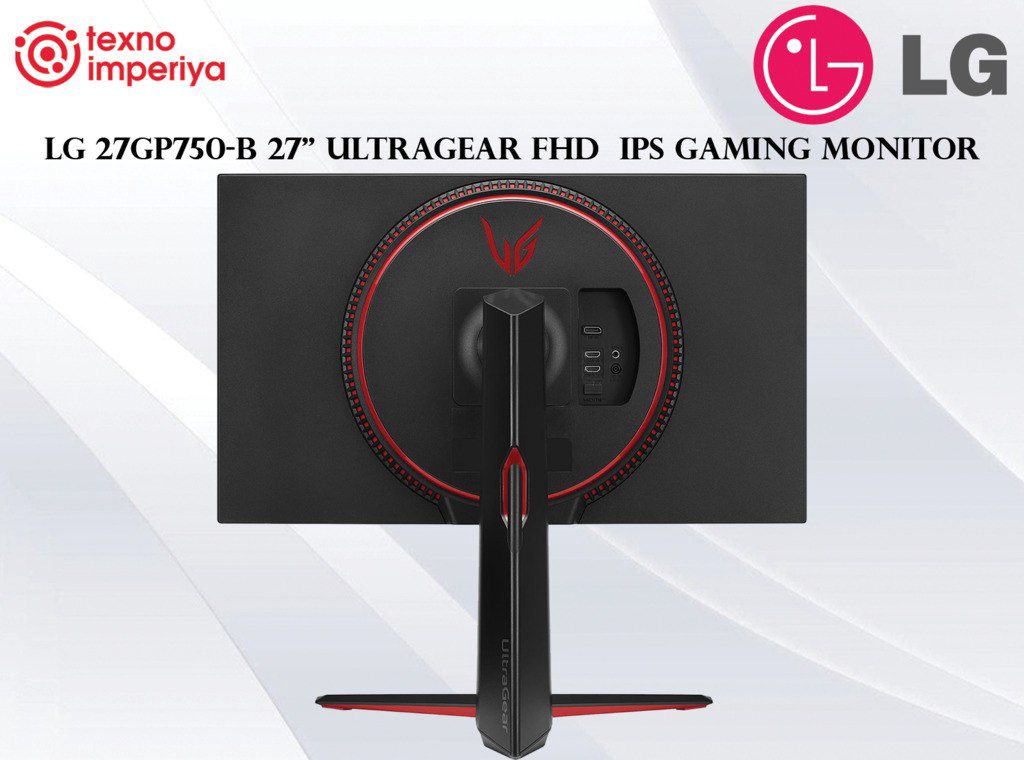 "LG 27GP750-B 27” Ultragear FHD (1920 x 1080) IPS" Gaming Monitor — Kompüterlər və noutbuklar, Bakı (5)