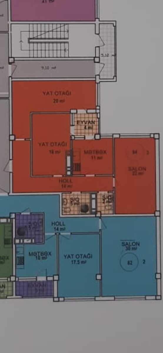 Satılır 3 otaqlı yeni tikili 94 m² — Mənzil, Bakı (2)