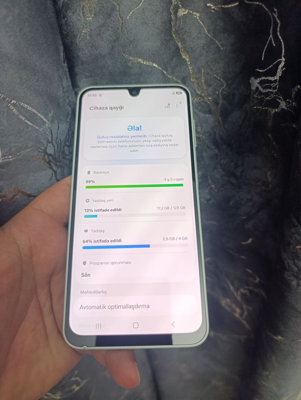 Samsung Galaxy A16, 128 GB, rəng - Yaşıl, İki sim kartlı — Samsung, Digah (6)