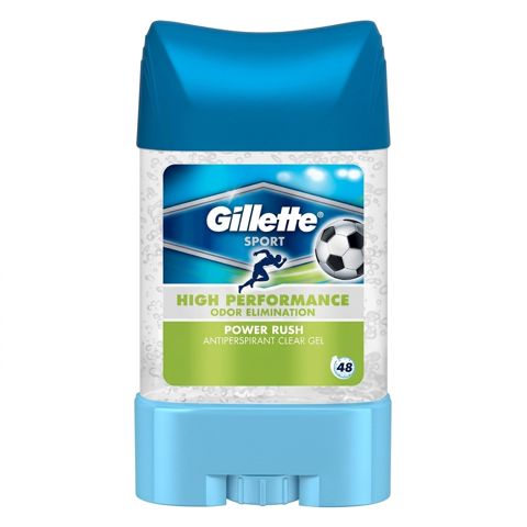 Gel antiperspirant Gillette Power Rush, 70 ml — Bakı