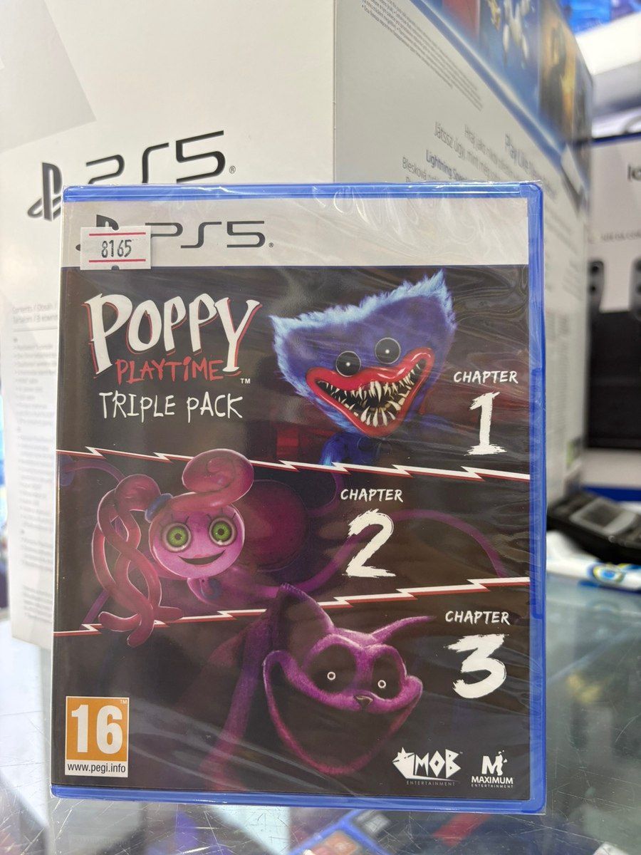PS5 üçün Poppy playtime triple pack oyun diski — Oyunlar, konsollər və proqramlar, Bakı