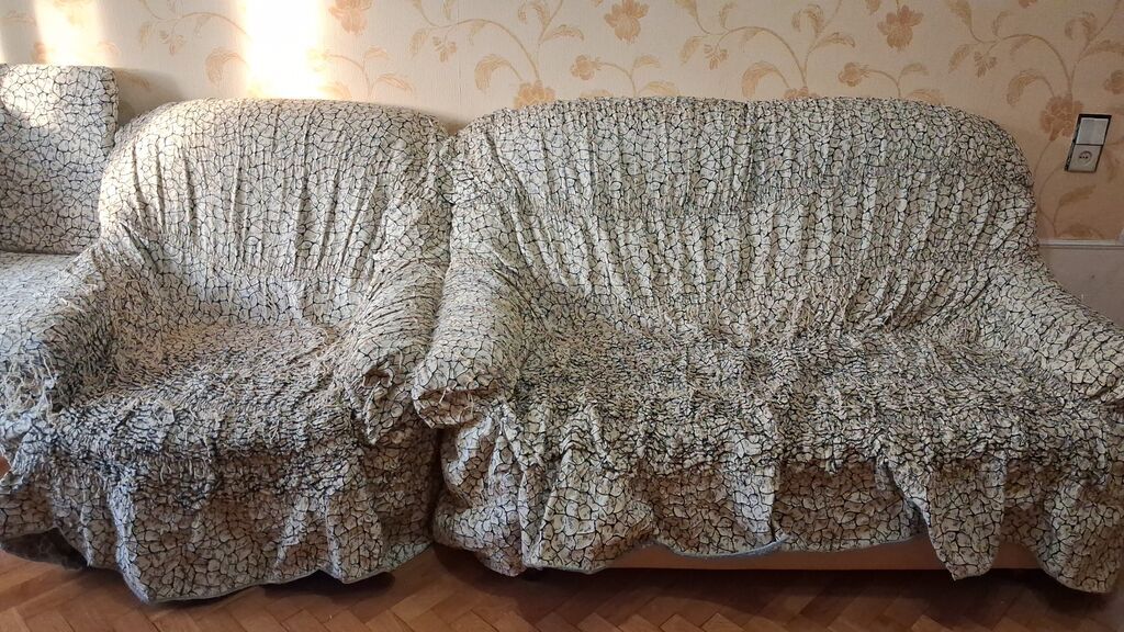 Üç hissədən ibarət mebel örtükləri dəsti - Komplekt: 1 ədəd divan — Örtüklər və çarşavlar, Bakı