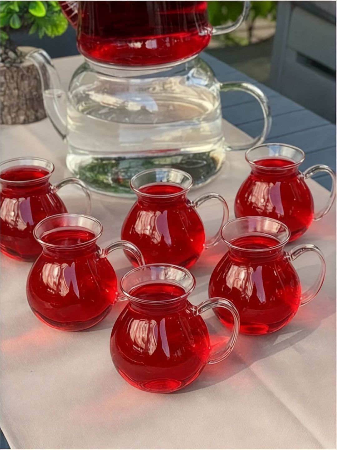 Armudu stəkan dəsti 4273, şüşə, şəffaf, 150 ml, 6 əd — Mallar, Bakı (3)