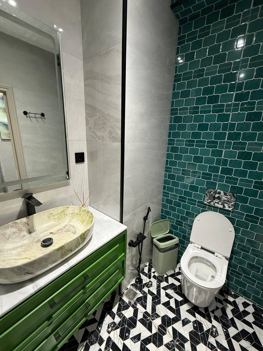 İcarəyə verilir 2 otaqlı yeni tikili 70 m² — Mənzil, Bakı (10)