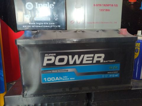 Akkumulyator "Pover 12 v 100 ah — Bakı