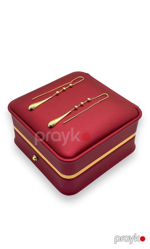Zinət sırğaları 5401_1275, qızılı — Bakı