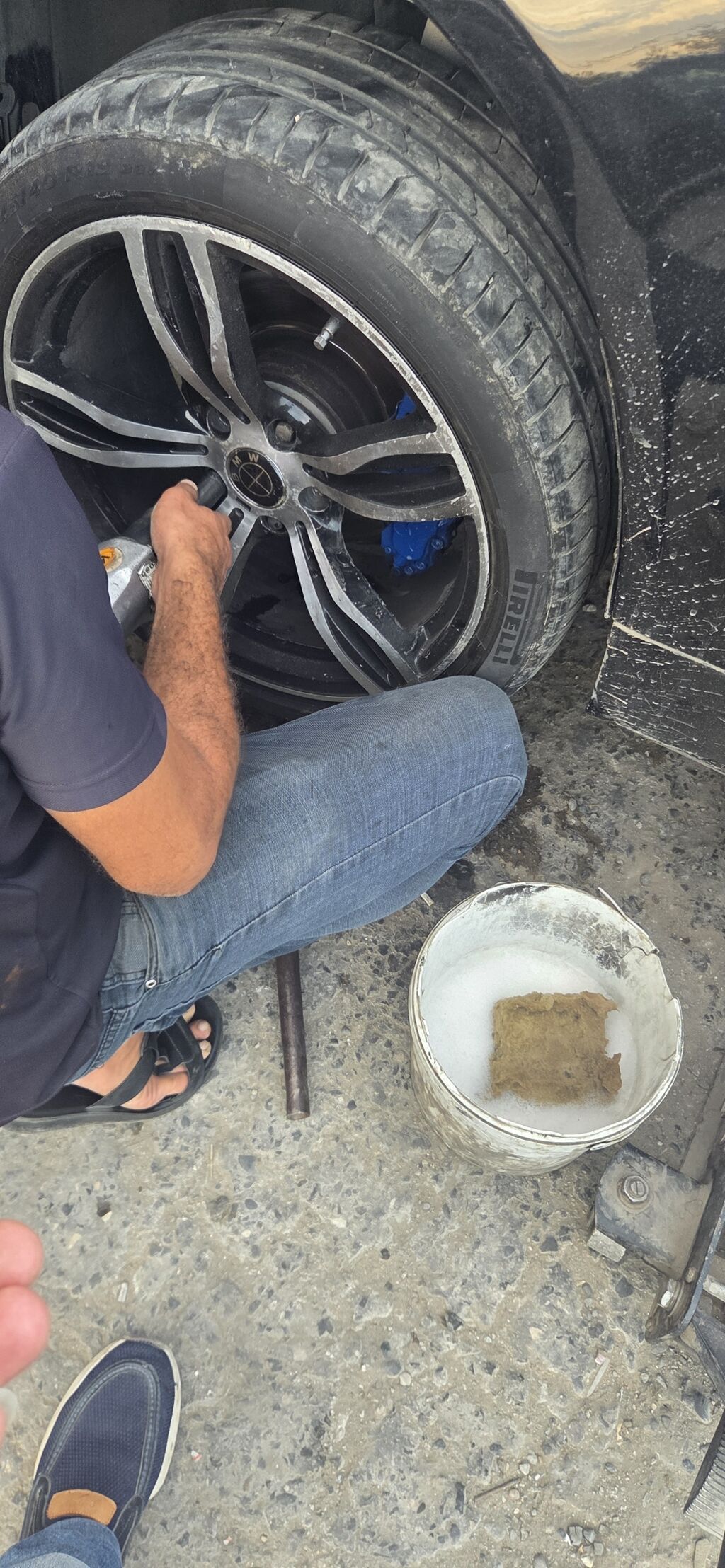 İşlənmiş Disk təkər BMW 245 / R 19, 5 Boltlu — Diskləri, Masazır (6)