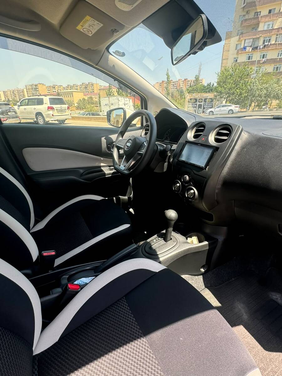 Nissan Note, 2017 il icarəsi — Avadanlıq icarəsi, Bakı (2)