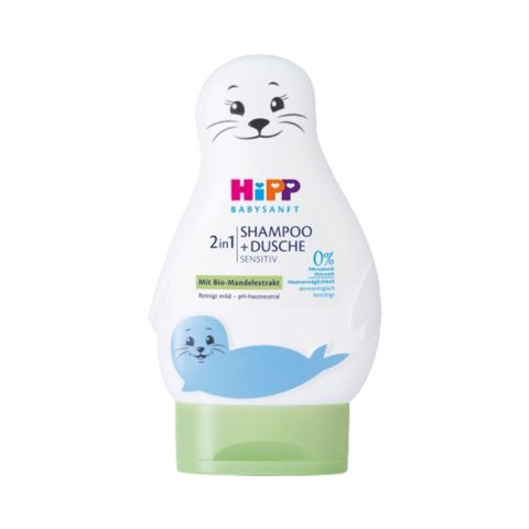 Uşaq üçün şampun və duş geli 2-1-də Hipp Babysanft 200 ml — Bakı