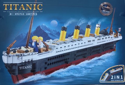 Konstruktor Titanic 2 in 1, 1607 əd, 8+ yaş — Bakı