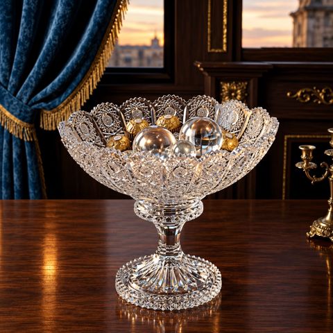 Meyvə qabı 12653, 15 sm, 150 ml, büllur — Bakı