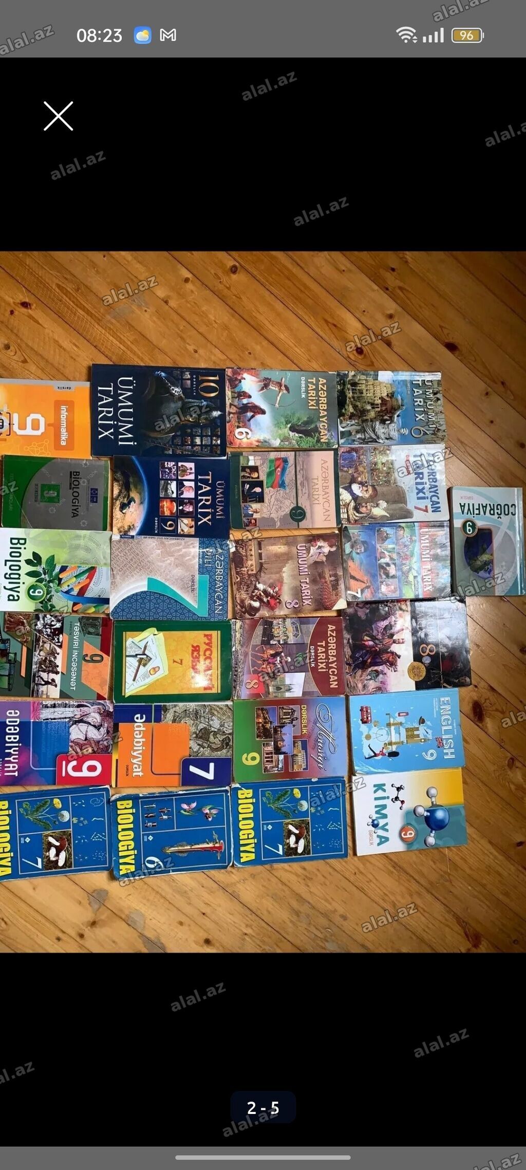 Məktəb dərslikləri və hazırlıq vəsaitləri paketi Fənlər və siniflər — İdman, hobi, istirahət, Bakı (4)