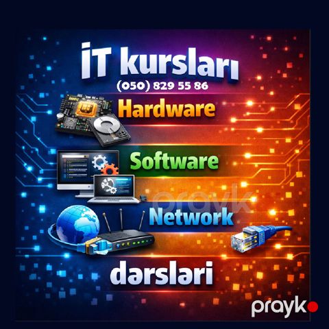 IT Helpdesk Hardware Network Kursu — Bakı