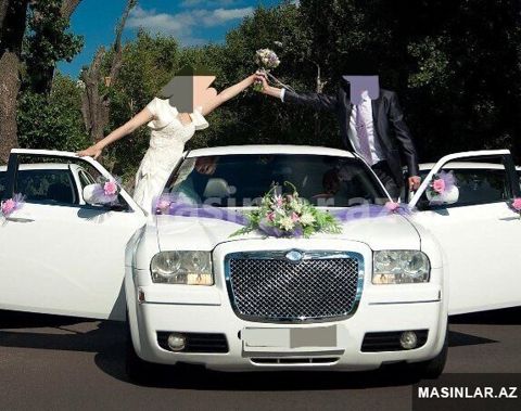 Chrysler Bey gəlin maşıni, 2011 il — Bakı
