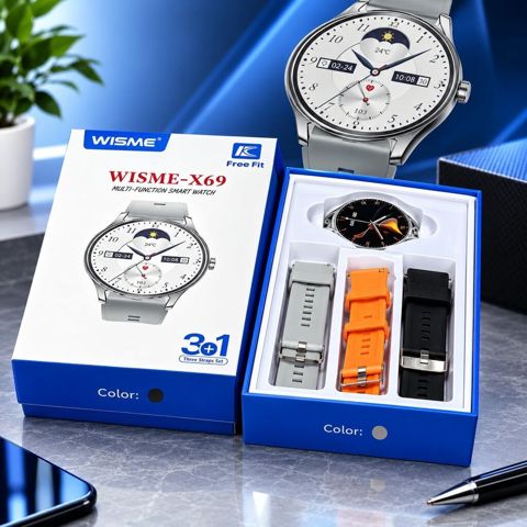 Yeni, Smart saat, Sensor ekran, rəng - Qara — Xırdalan