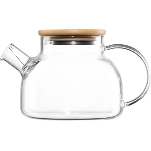 Dəmləmə çaydanı Ardesto Midori AR3008GB, 800 ml, şüşə/bambuk — Bakı