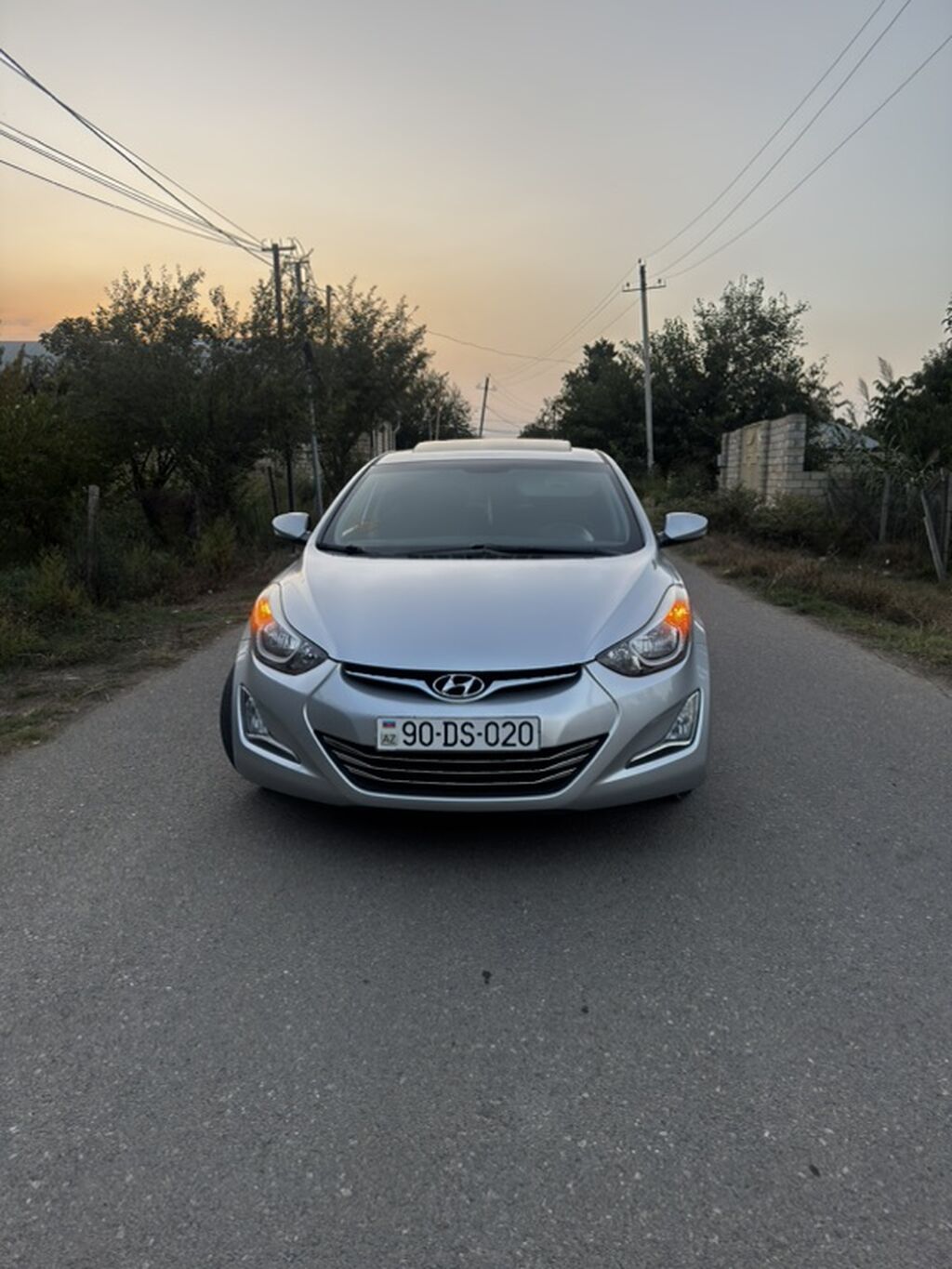 Hyundai Elantra: 1.6 l Sedan 90-DS-020 — Avtomobillər, Gədəbəy (2)