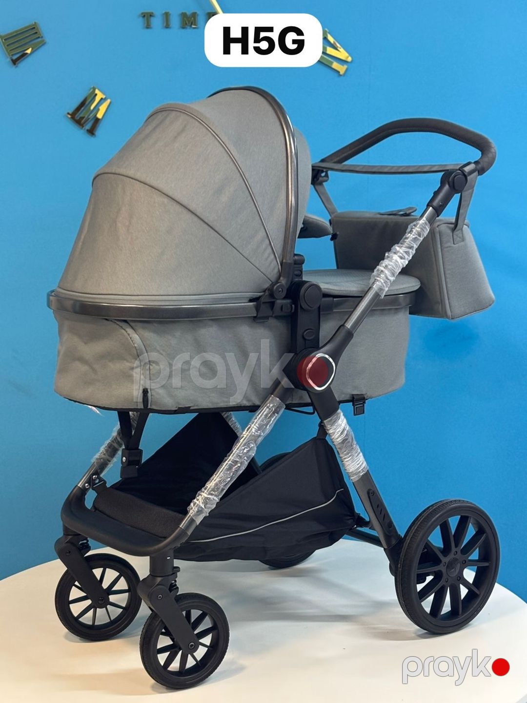 Uşaq arabası Kidilo H5G, tünd boz — Mallar, Bakı (3)