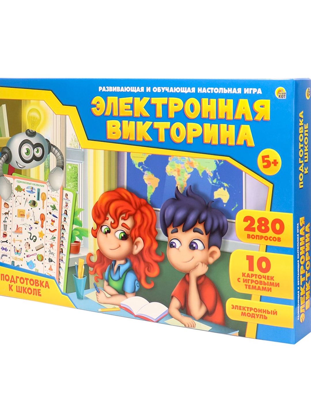 Elektron viktorina oyunu Рыжий кот Подготовка к школе, 5+ yaş — Mallar, Bakı