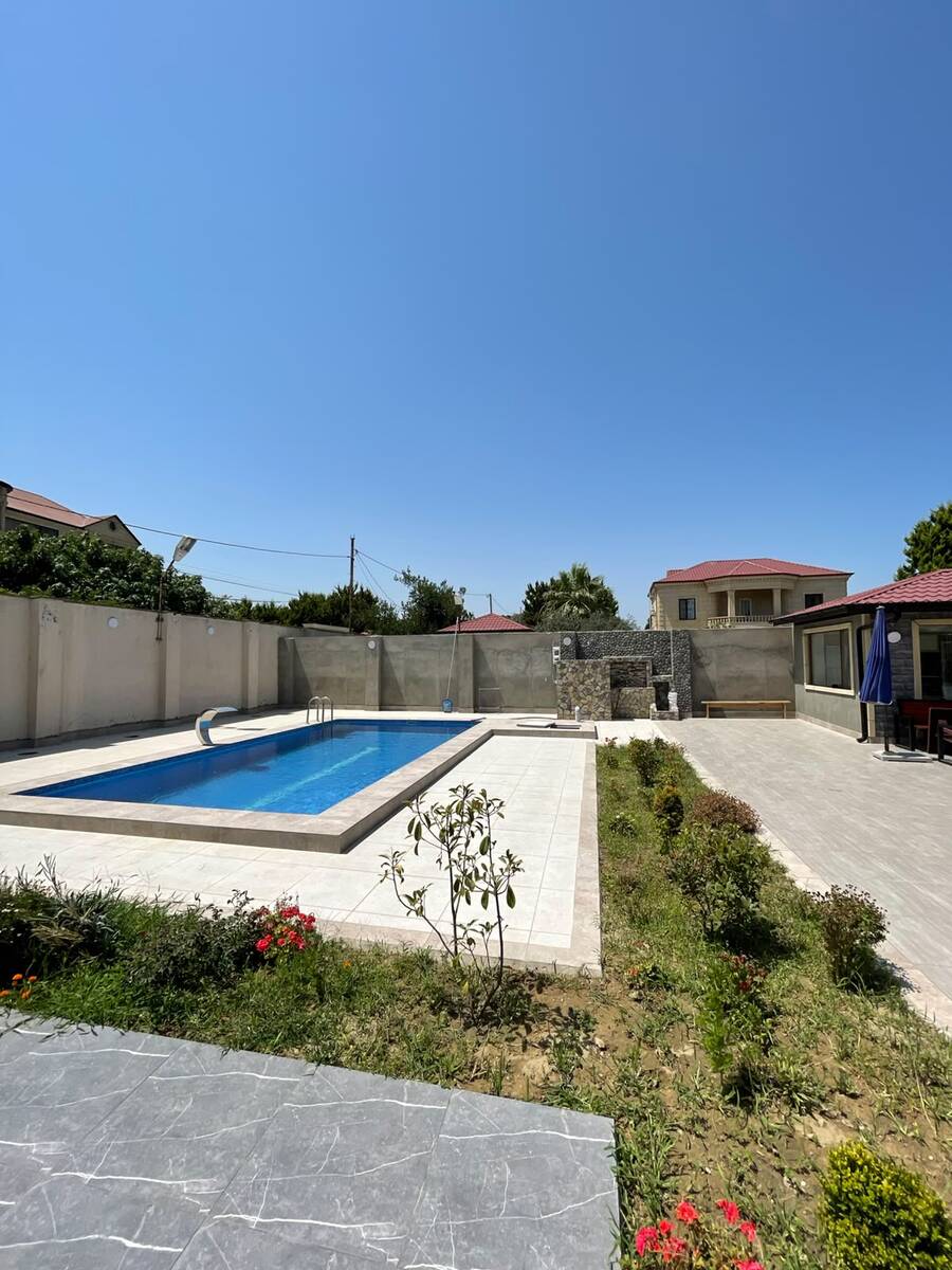 Satılır 3 otaqlı həyət evi/bağ evi 200 m² — Ev, villa, Bakı (4)