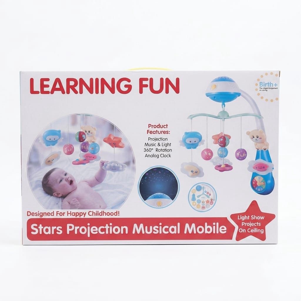 Uşaq üçün musiqili oyuncaq, 0+, ABS-plastik, rəngbərəng — Mallar, Bakı
