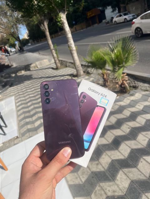 Samsung Galaxy A24 4G, rəng - Bənövşəyi — Bakı