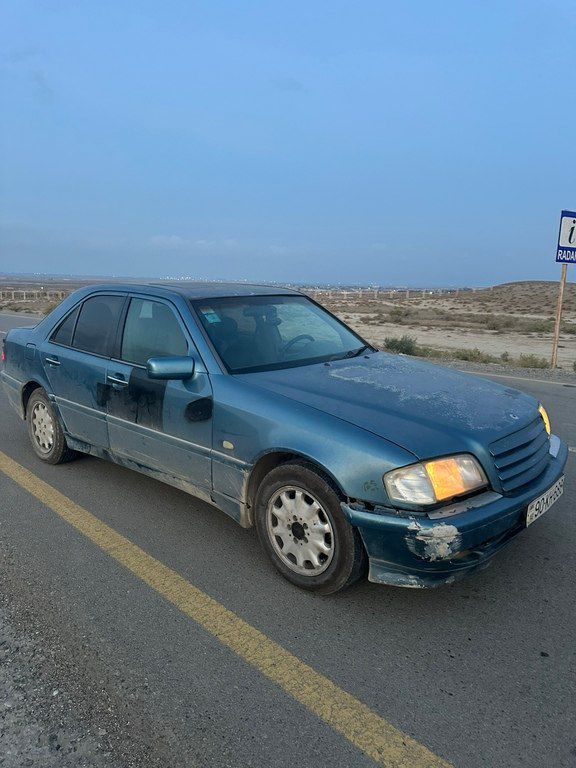 Mercedes C 180, 1.8 L, 1999 il, 419 076 km — Avtomobillər, Bakı (2)