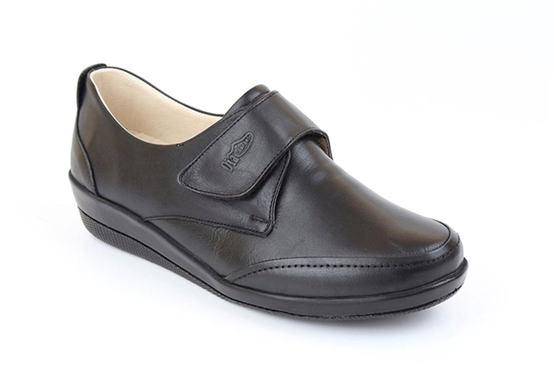 Qadınlar üçün ortopedik qapalı ayaqqabı Dia Comfort 003, qara, təbii dəri, ölçü 37 — Mallar, Bakı