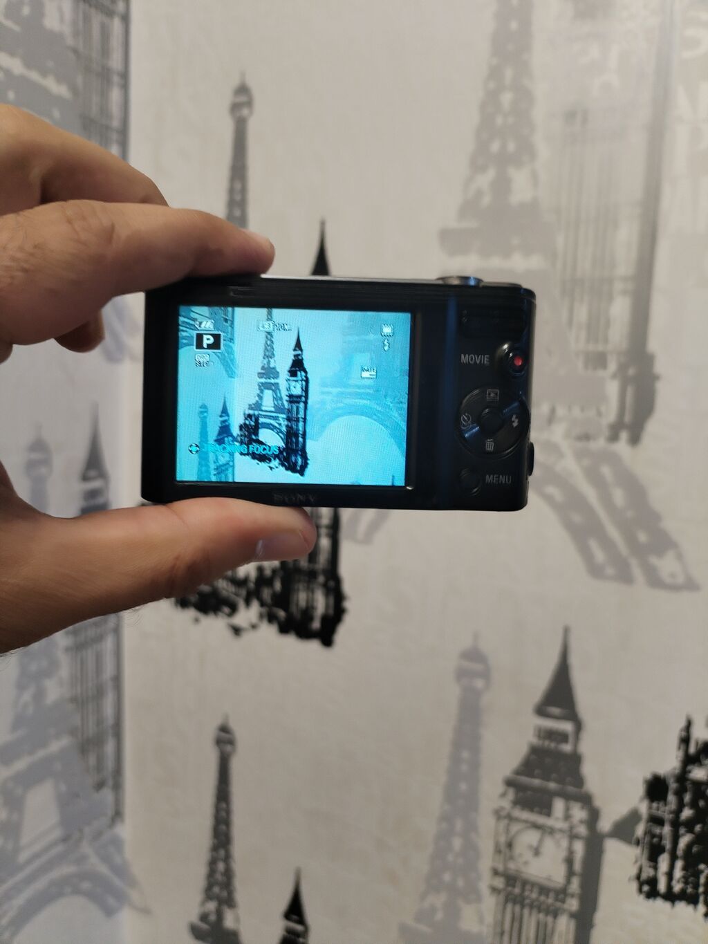 Sony Cyber-shot Dsc W800 20.1 megapixel reqemsal fotoaparat tam islek — Fotoaparat, Bakı (2)